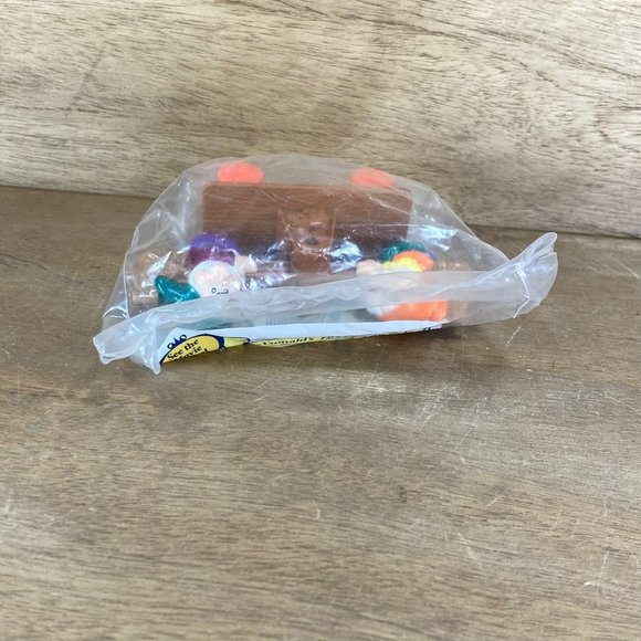 Vintage 1992 McDonalds Happy Meal Toy Disney Snow White Happy Grumpy Brand New - Picture 5 of 5